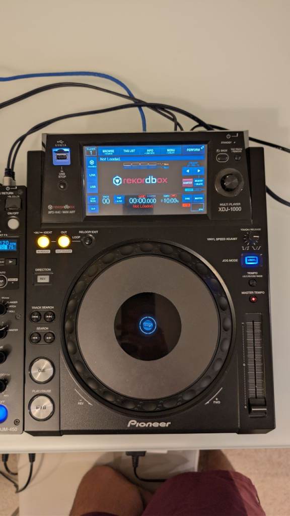 Pioneer XDJ-1000 DJ Decks (Pair) - Great Condition