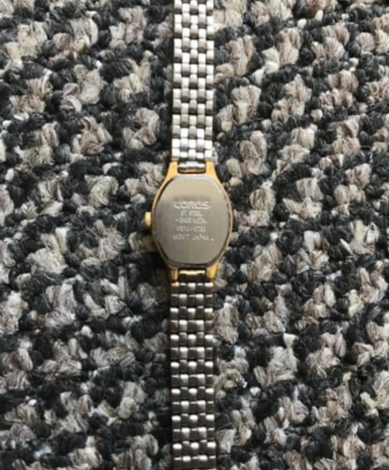 Lorus Ladies stainless steel gold watch, only worn a hand full of times