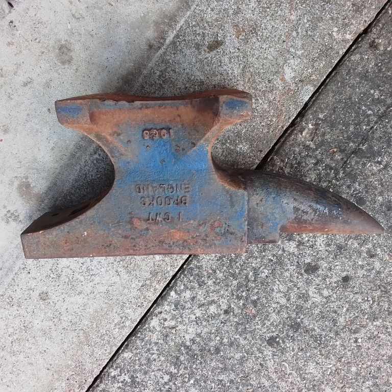 51 Kilo, 1 C W T, Brooks, England, 1968 Anvil