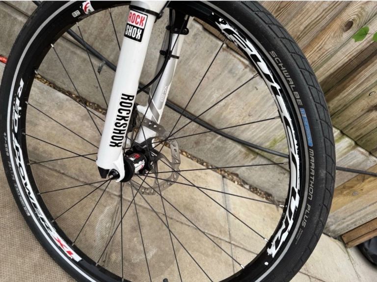 Fulcrum Red Power XL 26" Wheels with Schwalbe Marathon Plus Tyres - Superb Condition x2