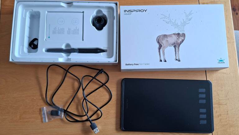 Inspiroy h640p drawing tablet