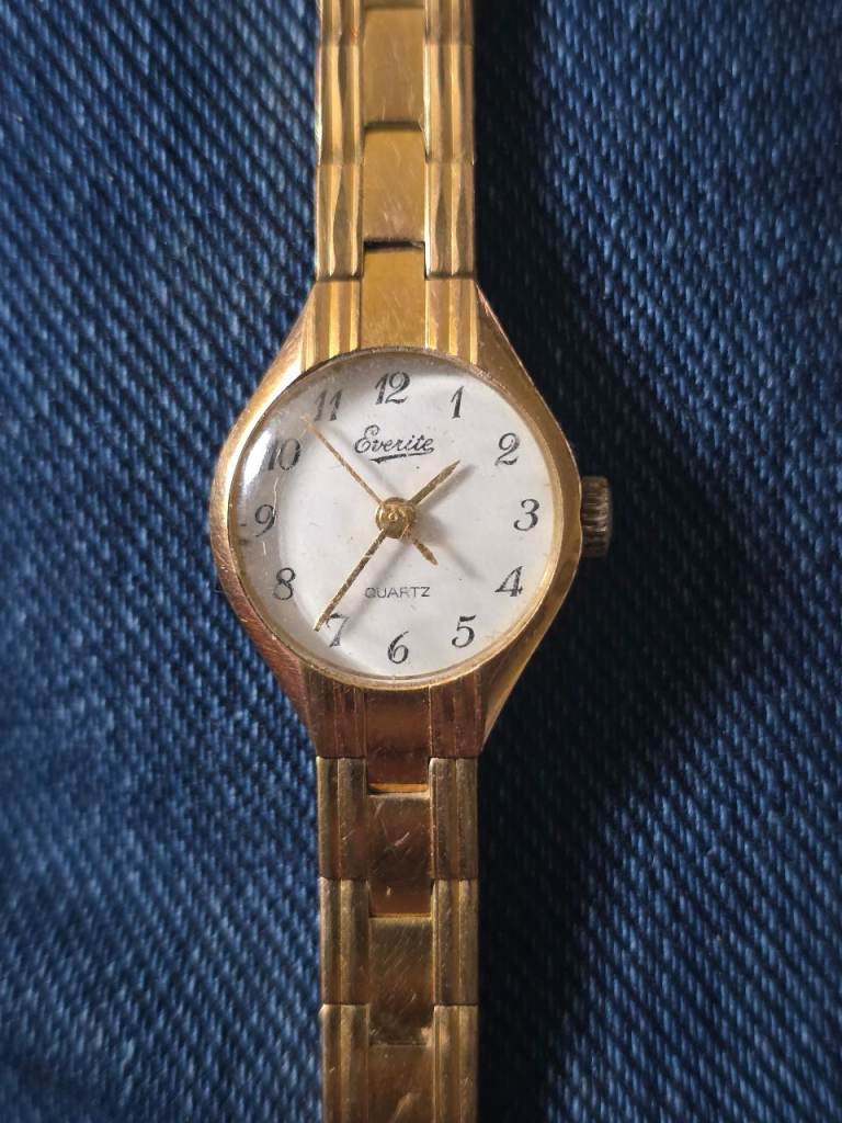 Vintage Everite ladies cocktail watch, untested.