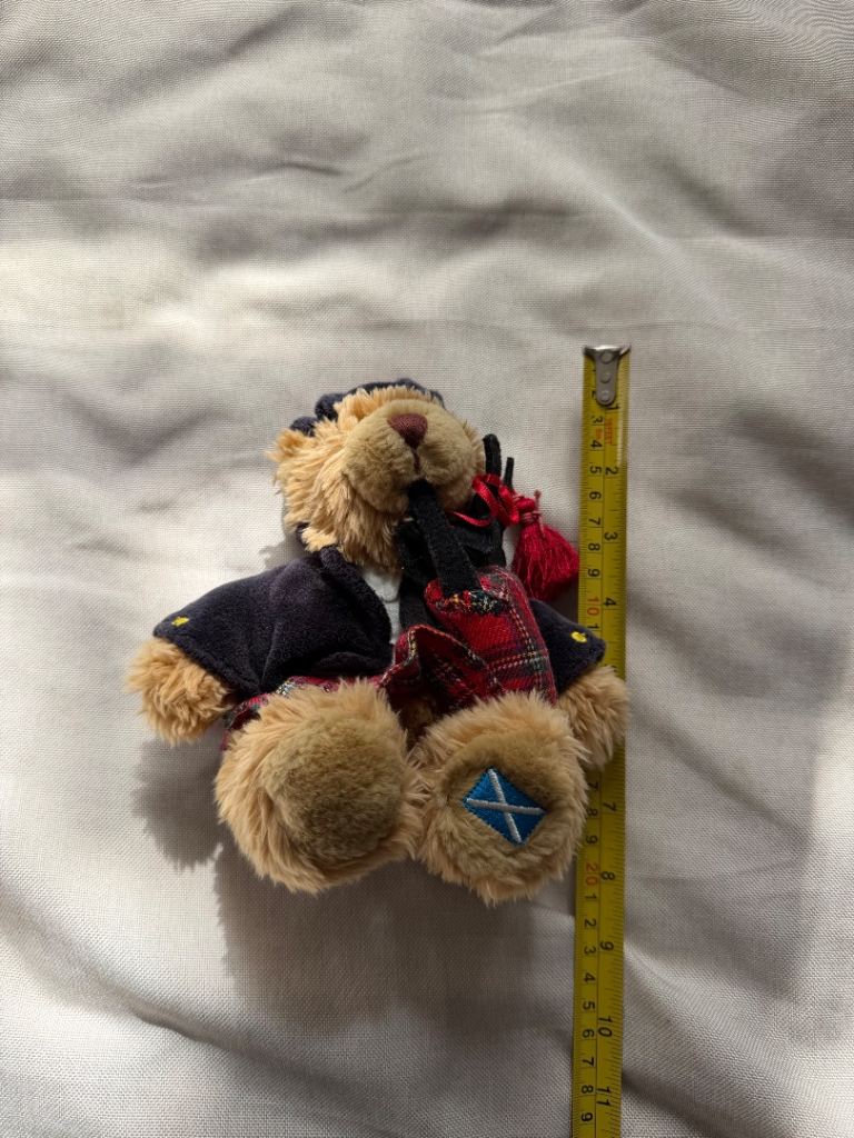 Keel Toys Scottish Piper Teddy Bear ~ RRP £19.99