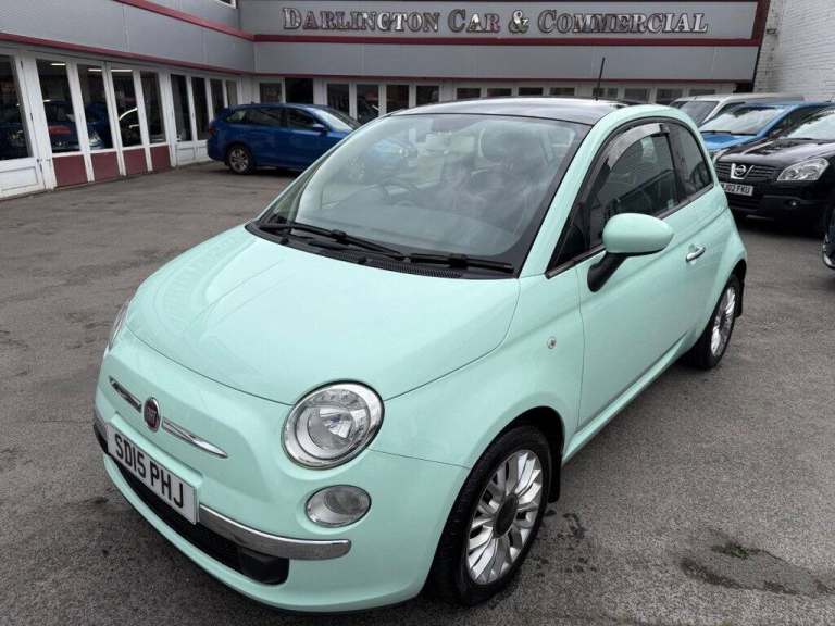 2015 15 FIAT 500 1.2 LOUNGE HATCHBACK 3DR PETROL MANUAL EURO 6 (S/S) (69 BHP)