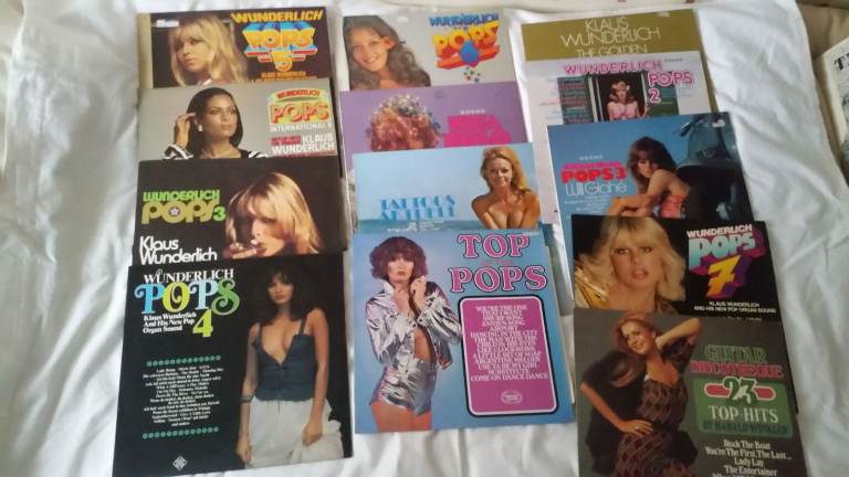 LP's Vinyl Job lot records, Comedy(Goon shows), top of the pops, EMI Sound effects etc 