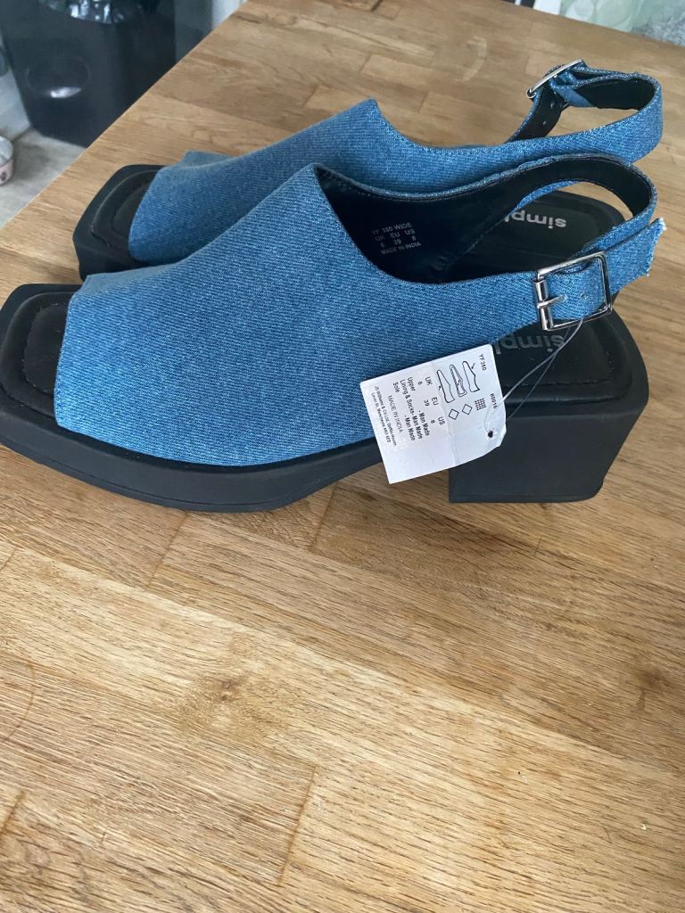 image for Denim type sandals