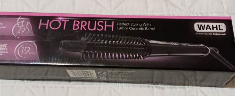 Heated Hair Curling brush 
