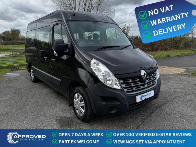 2019 Renault Master (19) NO VAT 2.3 DCI 130 MWB MM33 BUSINESS+ WHEEL CHAIR MINIBUS IDEAL CAMPER M...