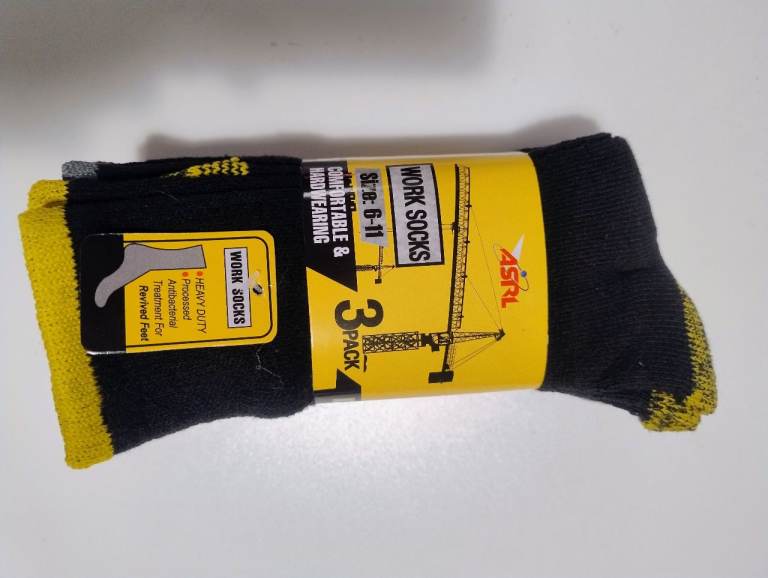 ASRL work socks 6-11 brand new x3