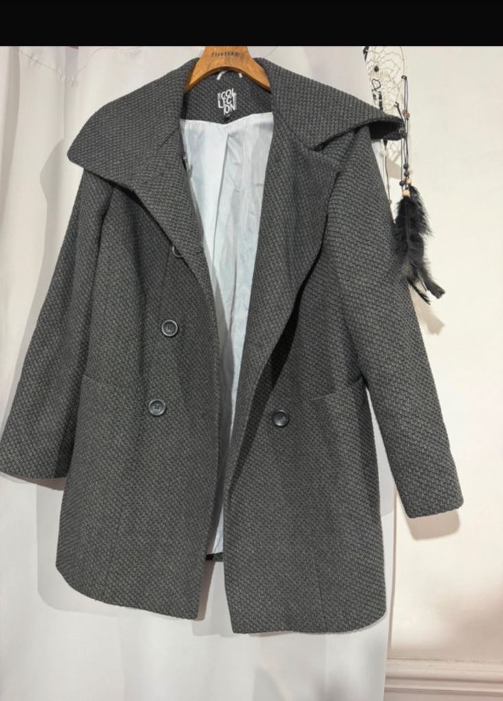 Women’s Debenhams grey coat size 14
