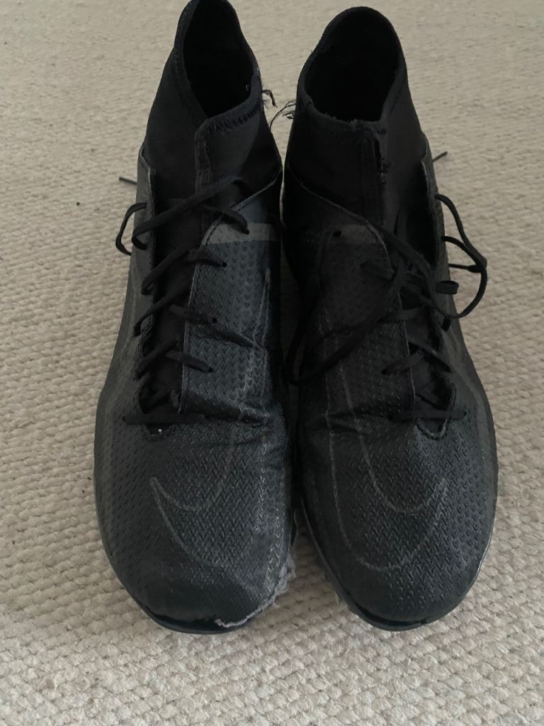 Nike Phantom GT II Club TF - Black/Iron Grey Astro Football Boots Uk 10