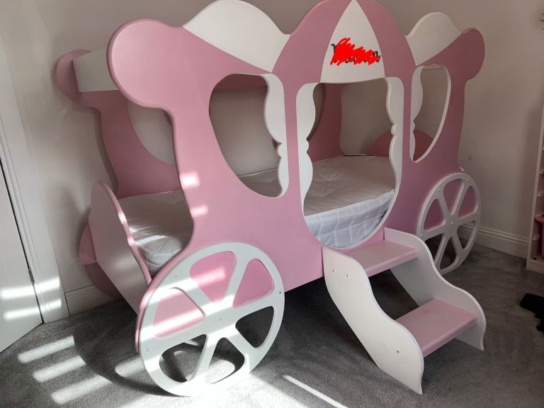 Princess Carriage Bed 👑 