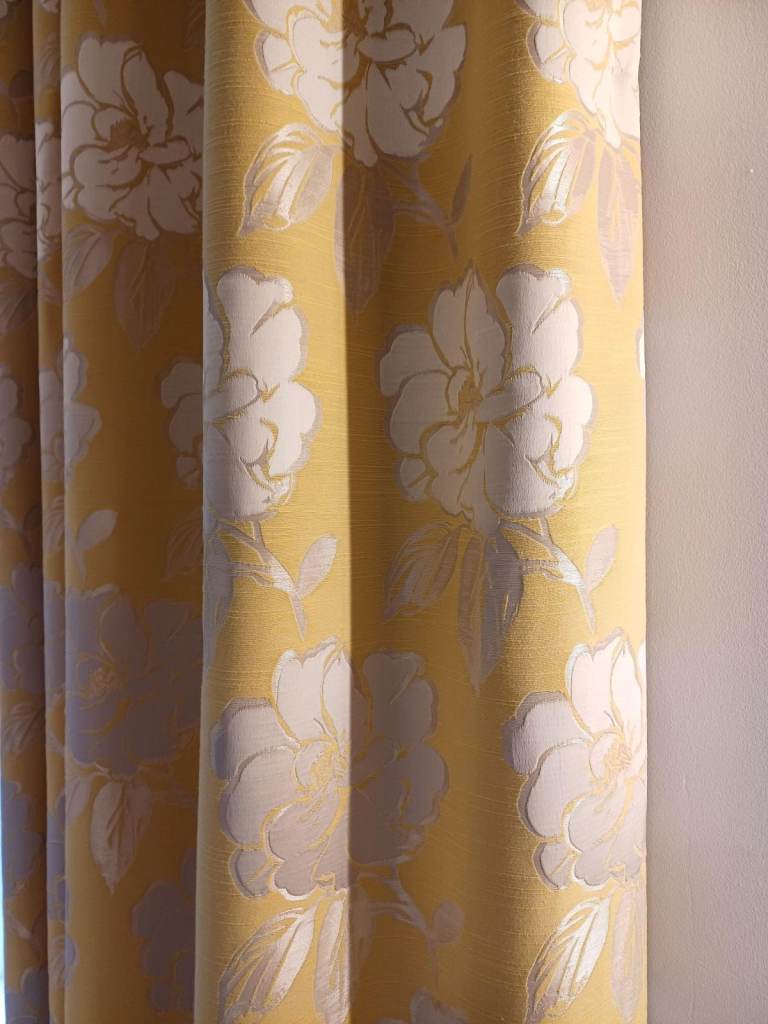 3 pairs of made to measure Simon Boyd curtains.