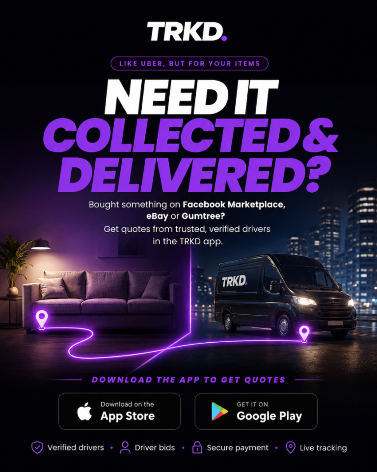TRKD Marketplace Collection & Delivery
