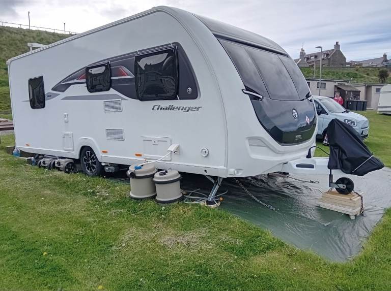 Caravan 4 berth 2023 Swift Challenger 560, motor mover, solar panel