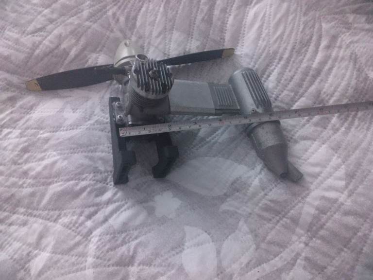 Nitro & Glow 2-Stroke RC Aeroplane Engine 2.49cc With Propeller