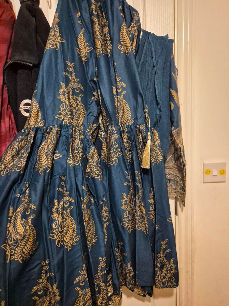 Indian outfit with palazzo trousers