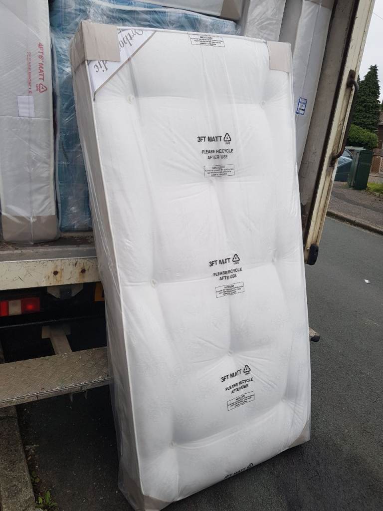 Brand New Quilted Comfy Single Mattress Tufted fabric Very comfy 2 Available