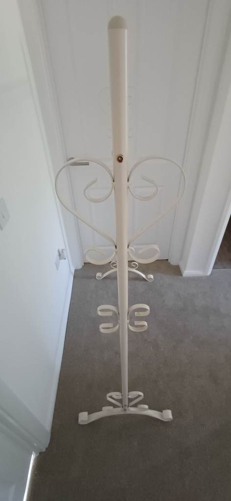 Pair of White Clothes Rail - Will split
