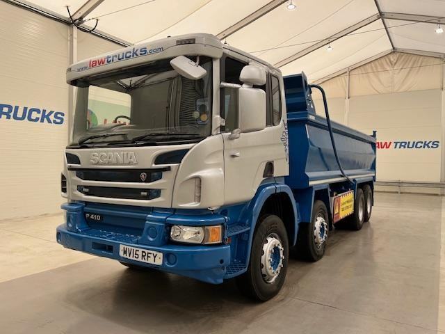 Scania P410 8x4 Day Cab Steel Tipper