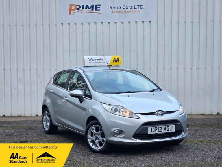 2012 Ford Fiesta 1.4 TDCi DPF Zetec 5dr HATCHBACK Diesel Manual