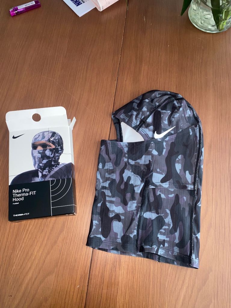 New Nike ski Pro Therma-FIT Hood - Multicoloured Camo