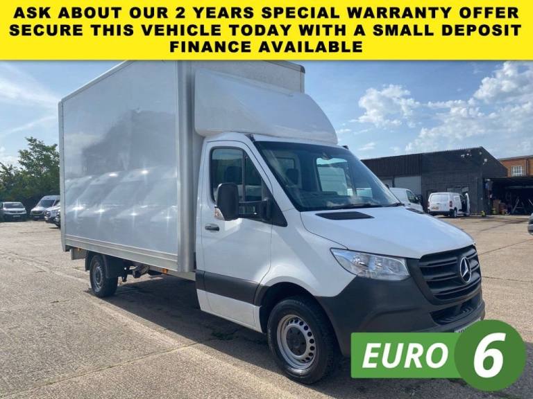 2021 21 MERCEDES-BENZ SPRINTER 2.1 316 CDI L3 LUTON LWB BOX TAIL LIFT VAN RWD PR