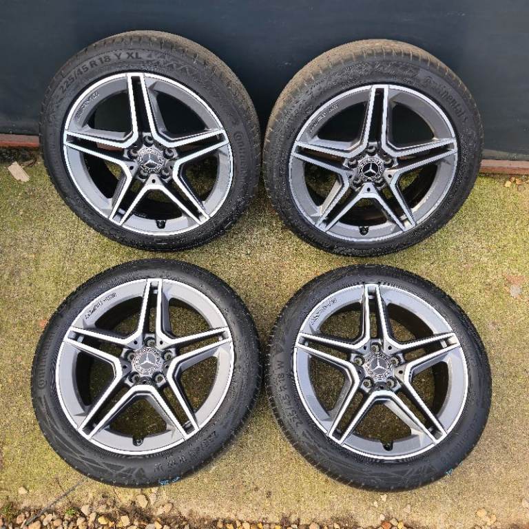 Genuine Mercedes A Class AMG 18" Alloy Wheels W177 A1774011500 CLA B Class