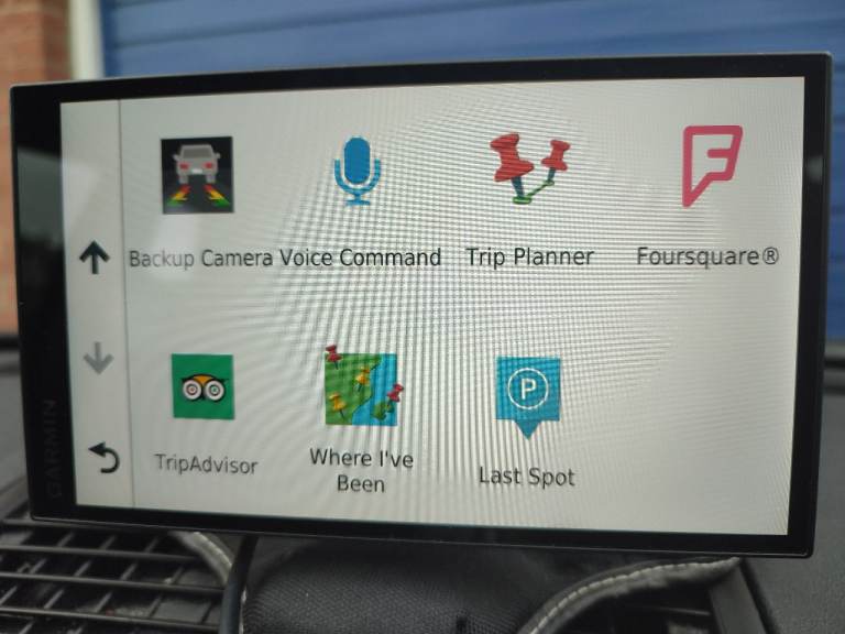 Garmin camper 770 motorhome caravan sat nav.