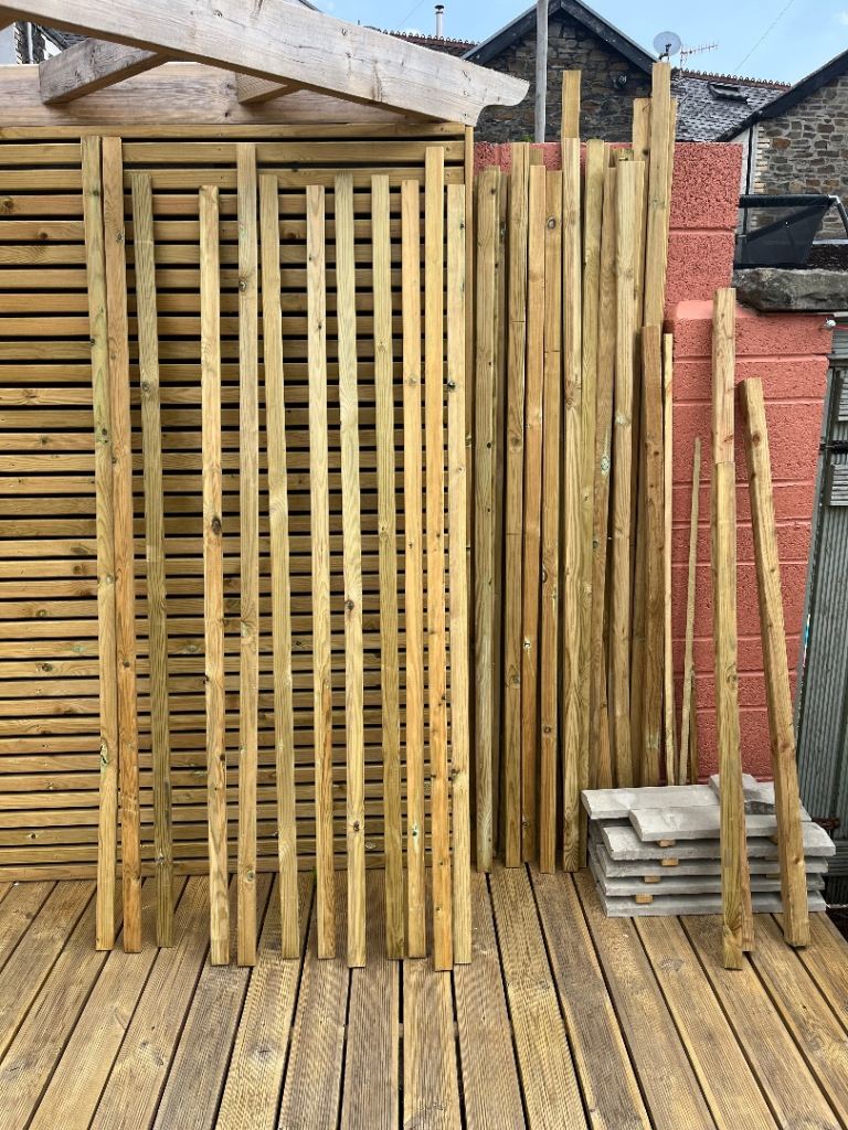 x45 Treated Timber Batten for Slatted Fencing (£1 per batten)
