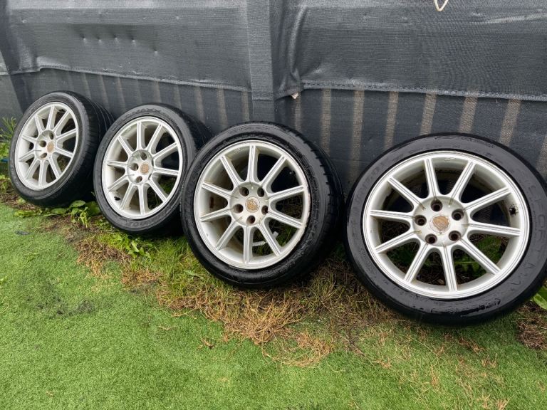 Genuine 17” Subaru Impreza STI Enkie Alloys 5x114.3