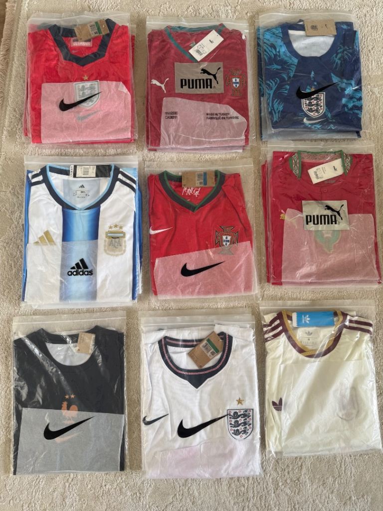 Nike Football Shirts Job Lot – Brand New, Various Designs