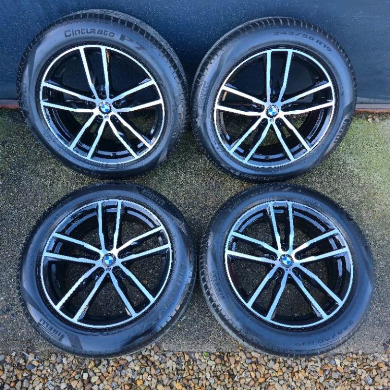 Genuine BMW X3 Style 698M 19" Alloy Wheels 8746987 MSport G01 G02