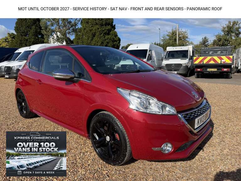 2013 Peugeot 208 1.6 THP GTi Hatchback 3dr Petrol Manual Euro 5 (200 ps) Hatchback Petrol Manual