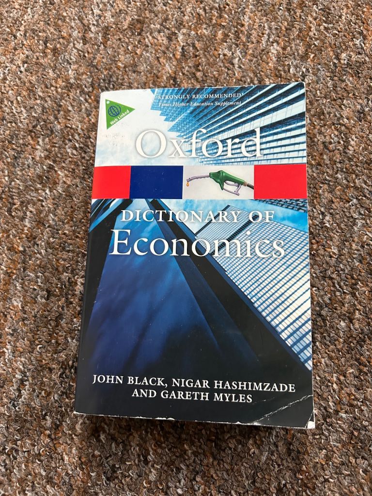 A Dictionary of Economics