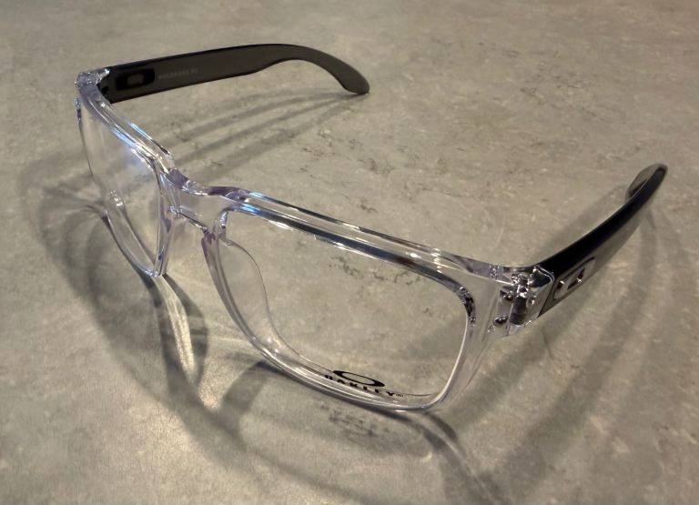 Oakley Holbrook RX Polished Clear.  Large 56-18-137