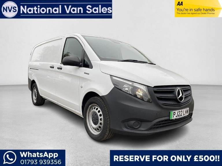2022 Mercedes-Benz Vito 116 e 66kWh Progressive Auto FWD L2 6dr (LWB) PANEL VAN Electric Automatic