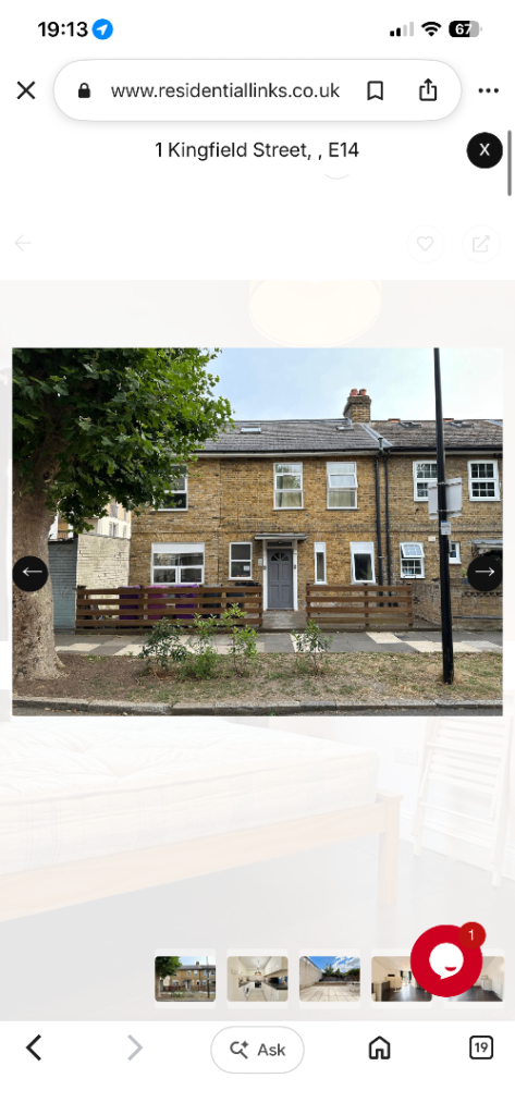 4 double bedrooms to let - E14 Isle of Dogs 