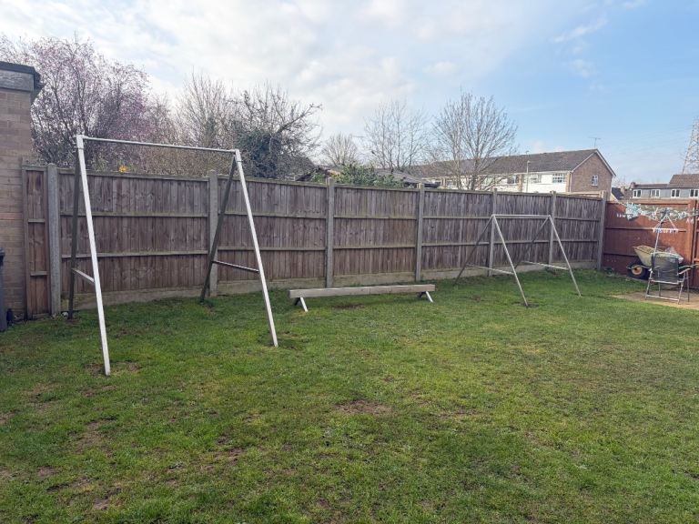 Gymnastics equipment. Small & large bars & beam