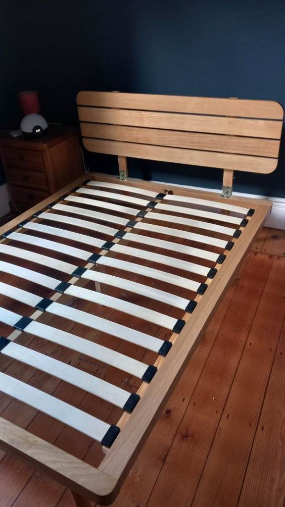 John lewis Oak Double Bed Frame 