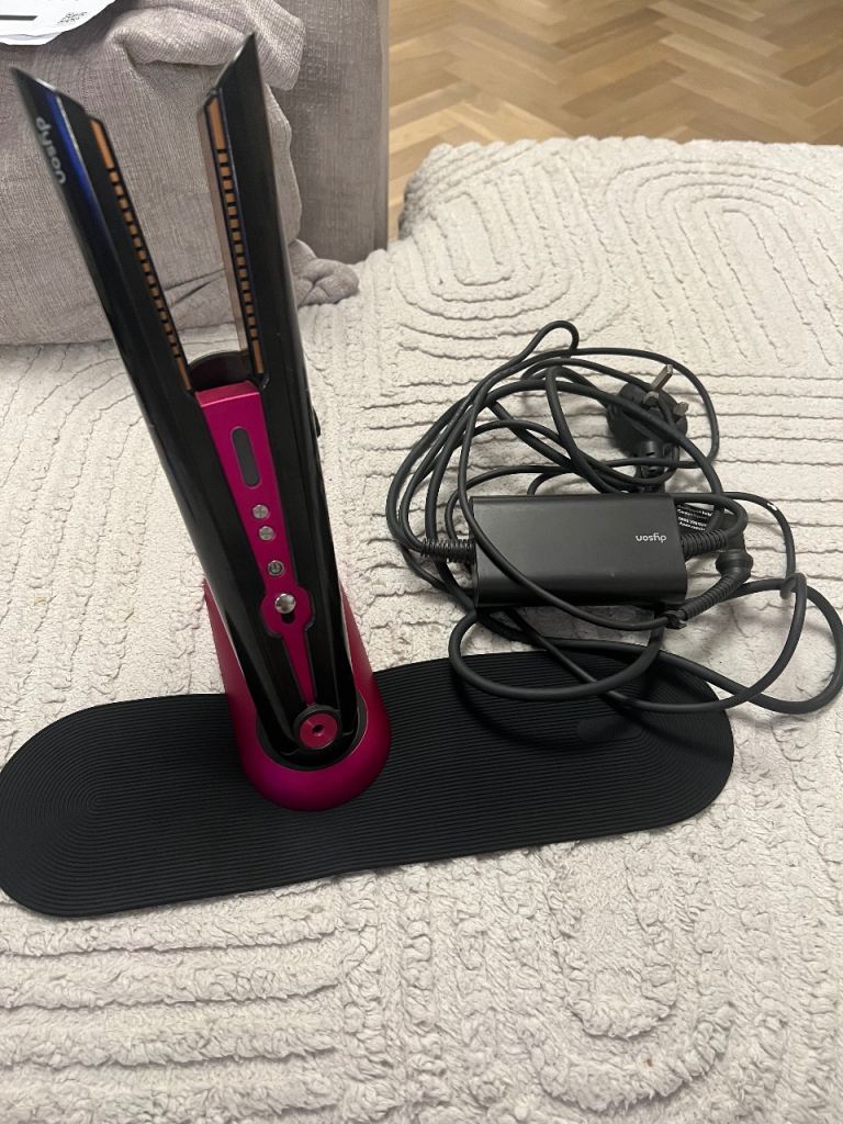 Dyson Corrale Hair Straighteners - Pink/Black, Good Condition