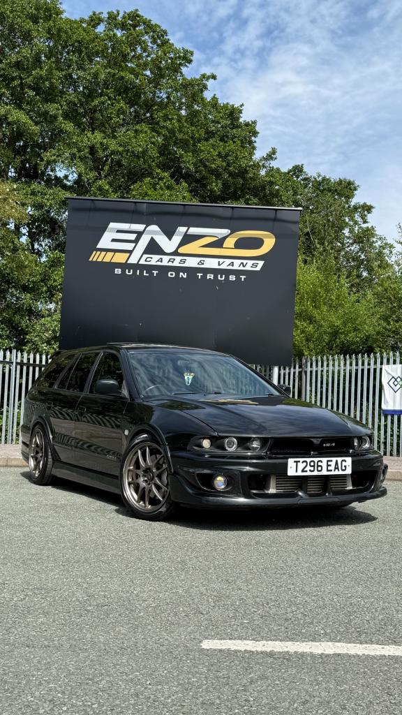 1999 MITSUBISHI LEGNUM VR-4 V6 2.5 PETROL 4WD 5 DOOR MANUAL BLACK ESTATE