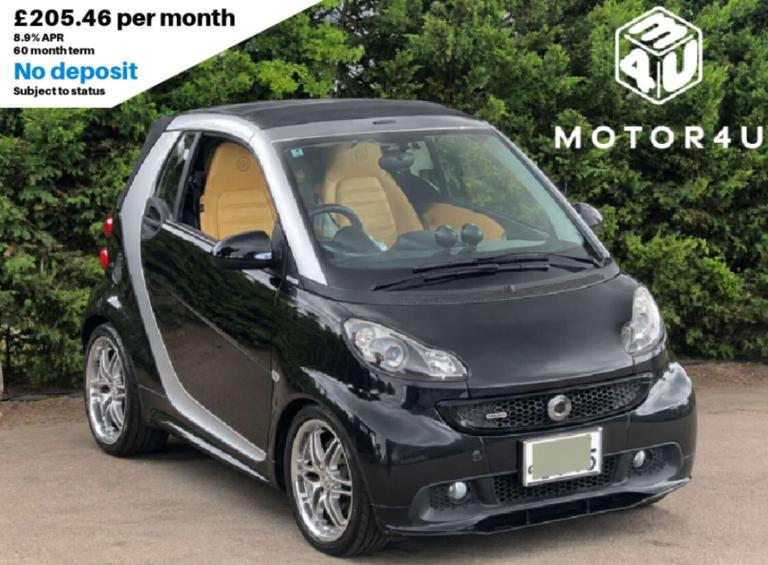 2014 smart SMART FORTWO CABRIO BRABUS EXCLUSIVE EDITION MIDNIGHT BLUE Convertible Petrol Automatic