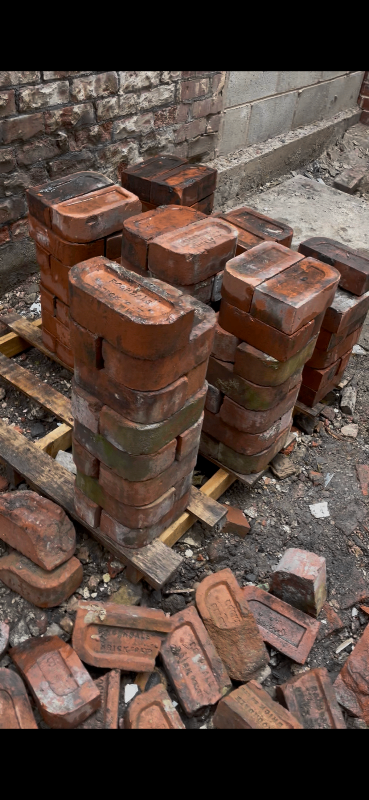 Reclaimed Radius Bricks. Single Radius & Double Radius