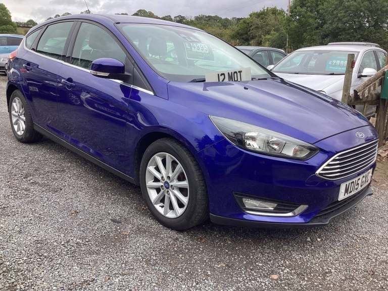 2015 Ford Focus 1.0 EcoBoost Titanium 5dr HATCHBACK Petrol Manual