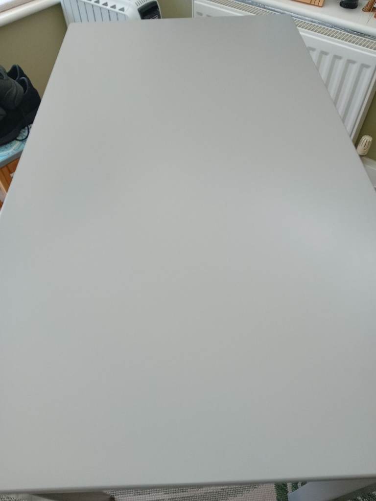 Grey desk