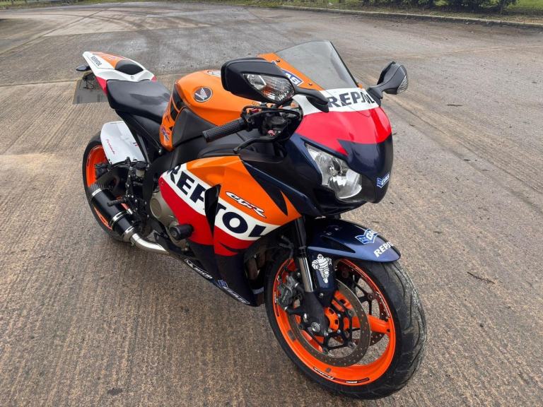 2008 58 HONDA CBR1000RR FIREBLADE CBR 1000 RR REPSOL SPORTS HPI CLEAR