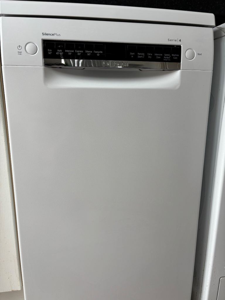Bosch series 4 slimline dishwasher WiFi enabled