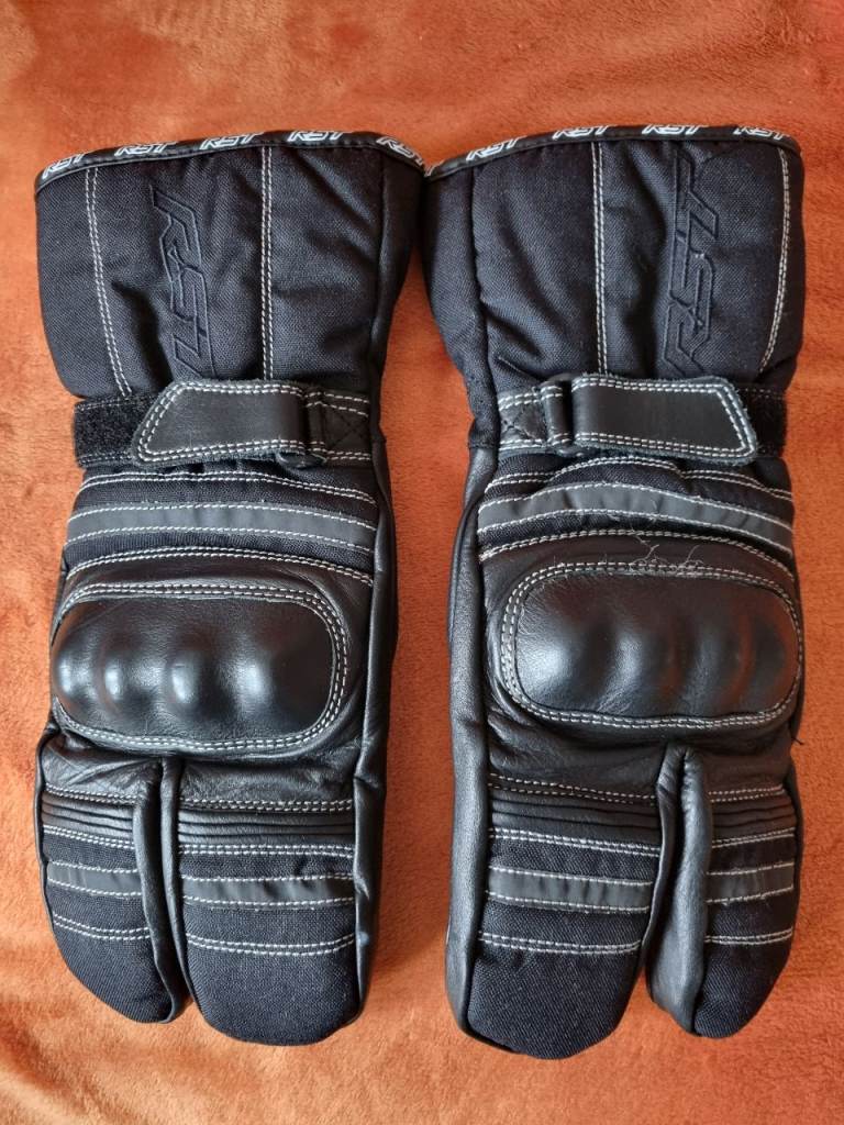 RST LEATHER GLOVES 