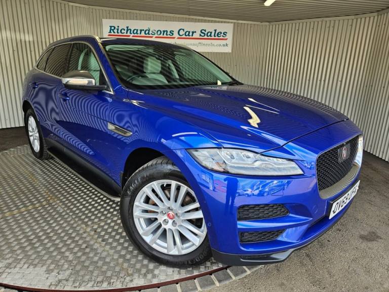 2019 Jaguar F-Pace 2.0 D180 Portfolio SUV 5dr Diesel Auto AWD Euro 6 (s/s) (180 ps) Diesel Automatic